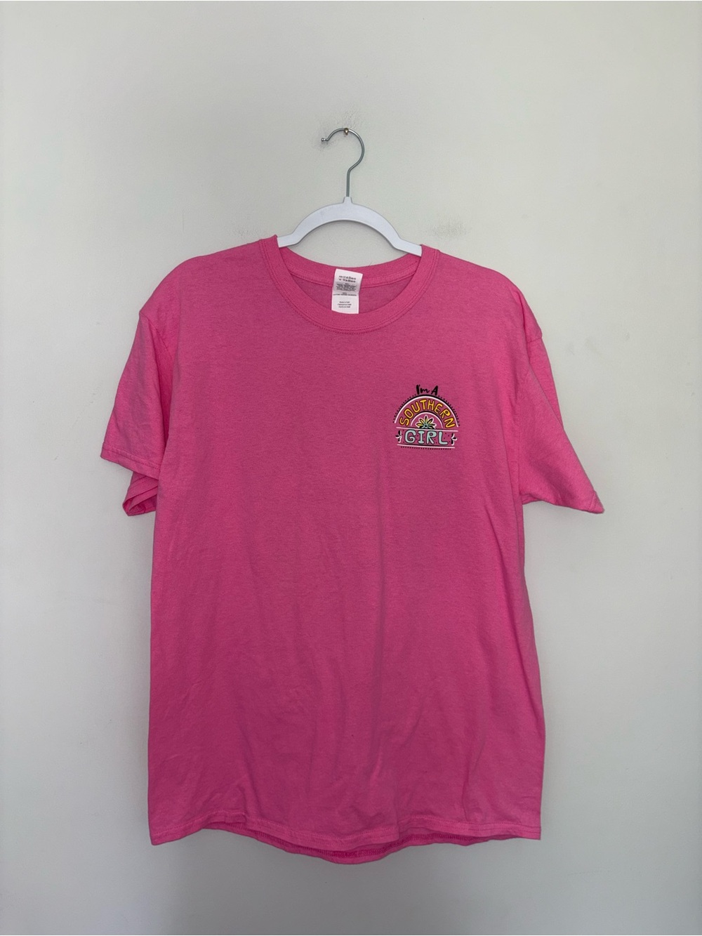 Gildan | Pink Southern Girl T-Shirt